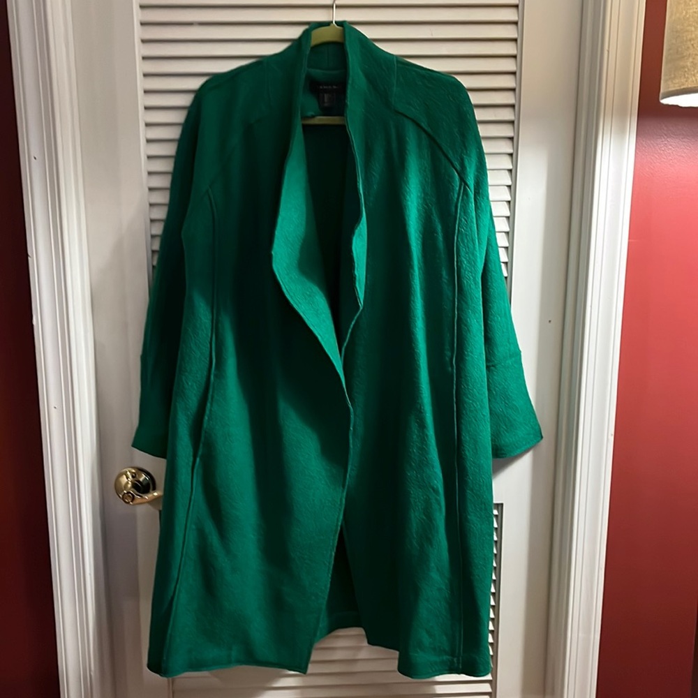 Green wool Tahari jacket